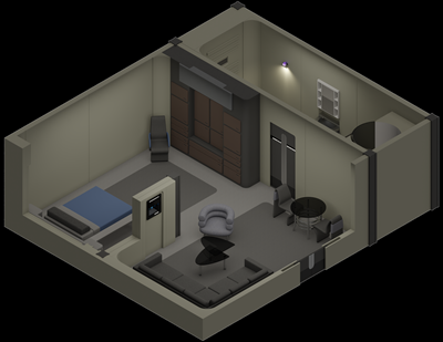 Single Occupant Crew Quarters